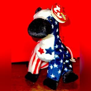 Y2K Ty Beanie Babies Lefty 2000 the Donkey with Swing Tags